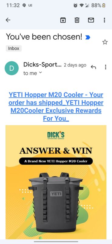 Inside the free Yeti cooler scam from Dick's Sporting Goods